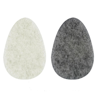 EcoTools Infused Facial Sponges - Rose Petal Bamboo Charcoal, 3 count