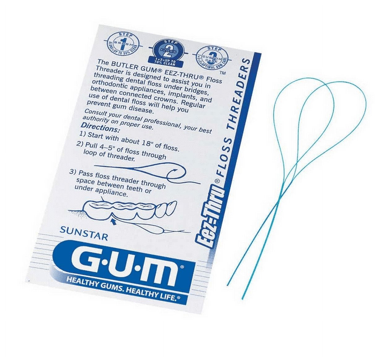 GUM FLOSS THREADER 25CT