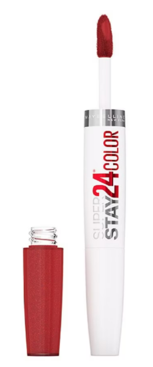 Maybelline Super Stay 24 2-Step Long Lasting Liquid Lipstick, Brooklyn Sunset, 1 kit