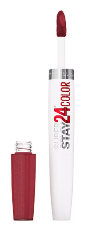 Maybelline Super Stay 24 2-Step Long Lasting Liquid Lipstick, City Ablaze, 1 kit