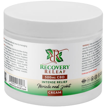 Powerfulx Recovery Cream 3.4oz Muscle And Joint Pain