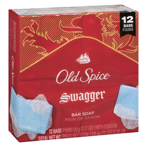 Old Spice Bar Soap 3.17oz Swagger 4 Count