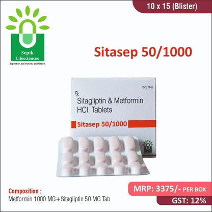 SITAGLIPTIN/MET HCL TB 50-1000 60