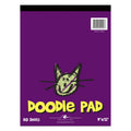 PRANG Doodle Paper Pad, 80 Sheets - White, 9" x 12"