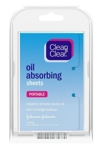 CLEAN&CLEAR SHEETS PA 50 OIL ABS