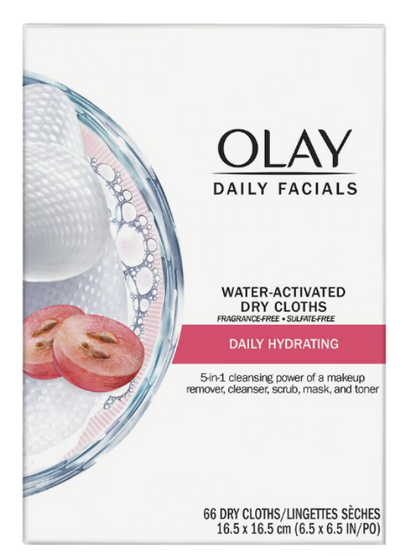 OLAY 5IN1 CLOTH HYDRATING 33CT