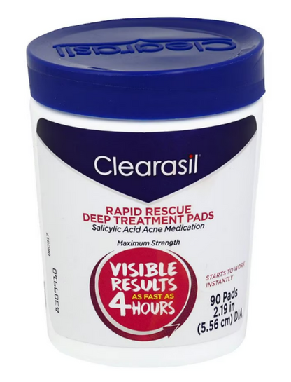 CLEARASIL ULTRA PAD 2% 90