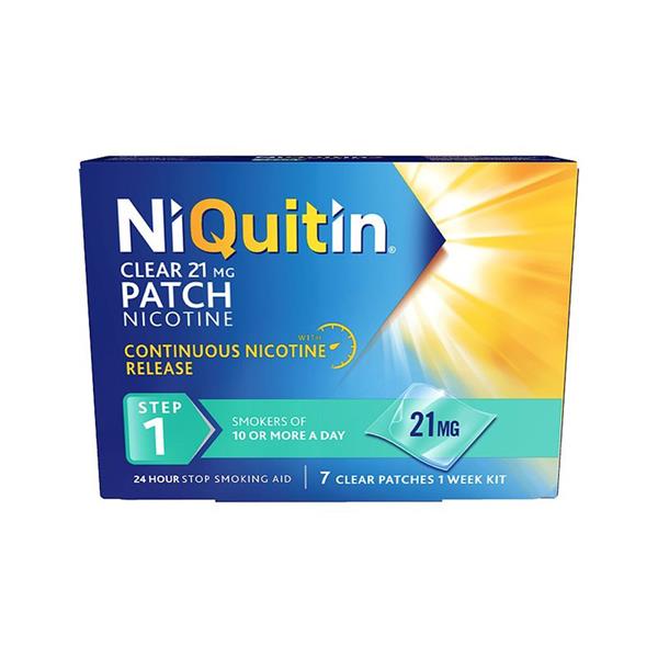 NICOTINE CLR 21MG-24HR TRNS SYS PAT 14