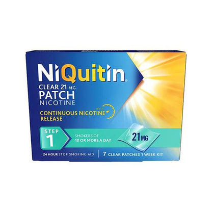 NICOTINE CLR 21MG-24HR TRNS SYS PAT 14