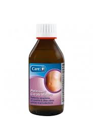 POTASS CIT/CIT SL 1100-334MG473ML