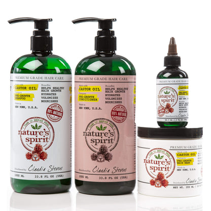 NATURE SPIRIT CASTOR SHAMPOO 33