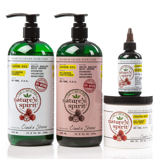 NATURE SPIRIT CASTOR SHAMPOO 33