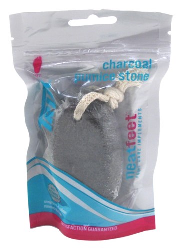 Trim Neat Feet Pumice Stone Charcoal (3in)