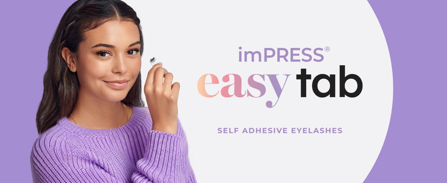 KISS imPRESS Falsies Easy Tab Self Adhesive Lashes -  Demi Wispy