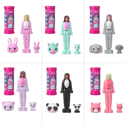 Barbie Mini BarbieLand Cutie Reveal Doll and Pet - Assorted