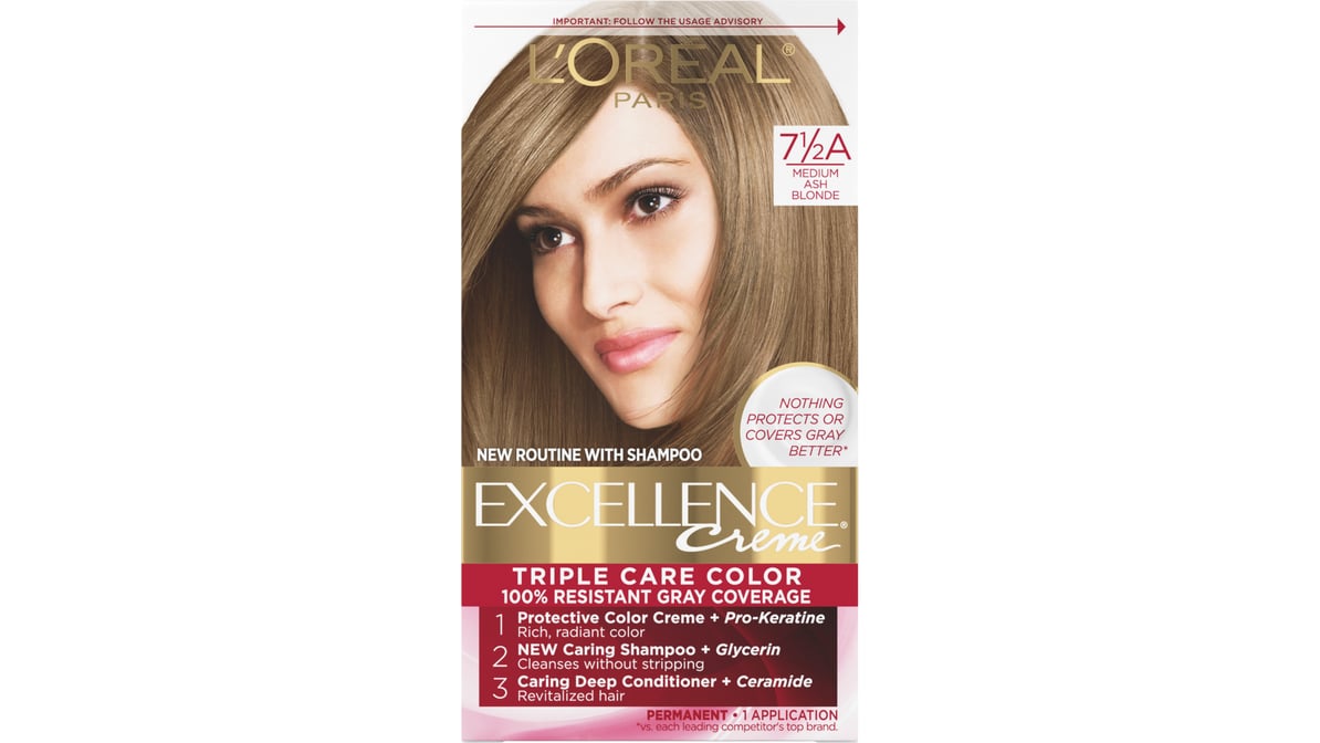 Loreal Excel Creme Color #8.1 Medium Ash Blonde 1.74oz