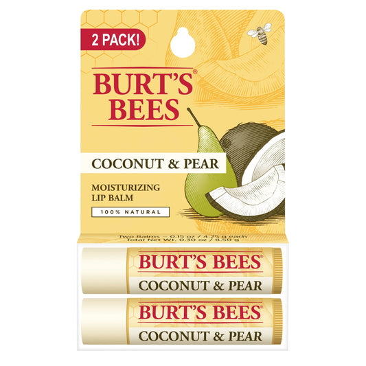Burt's Bees Moisturizing Lip Balm - Coconut & Pear
