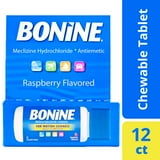BONINE CW 25MG 8 RASPBERRY
