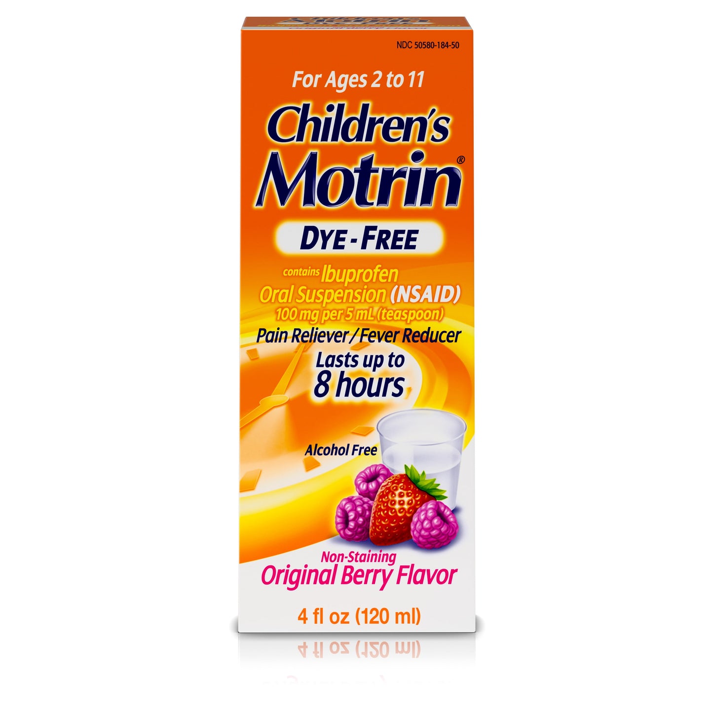 MOTRIN INFANT SUSPENSION DYE FR BERY 1OZ