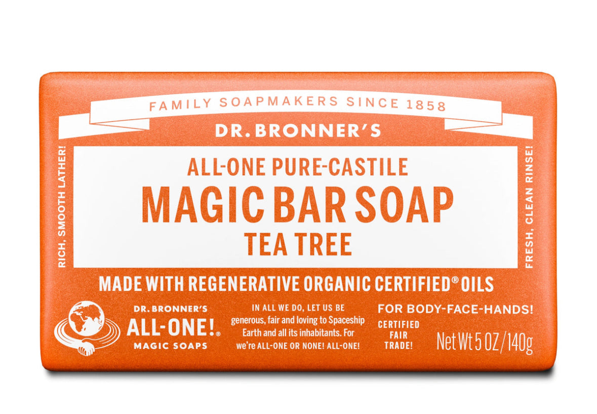 Dr. Bronners Tea Tree 8oz Castile Soap