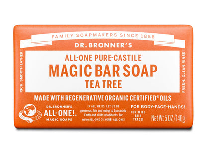 Dr. Bronners Tea Tree 8oz Castile Soap