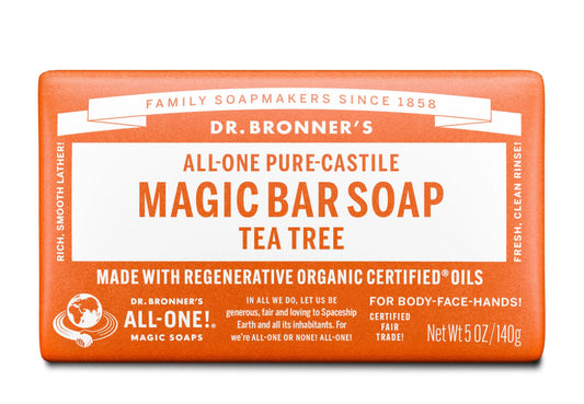 Dr. Bronners Tea Tree 8oz Castile Soap