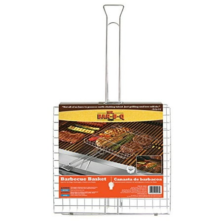 Mr. Bar-B-Q Non-Stick Flex Grilling Basket With Folding Handle