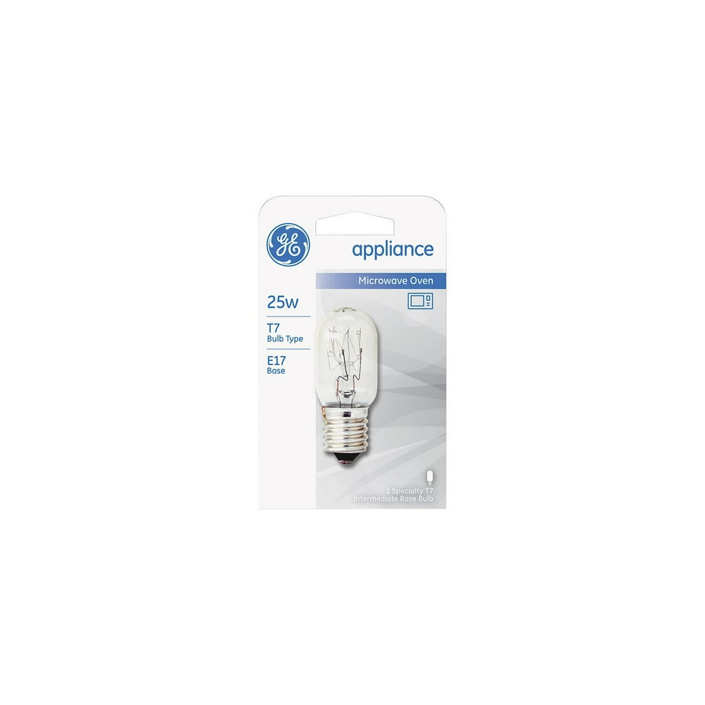 GE 25W T7 Appliance Microwave Owen Incandescent Light Bulb