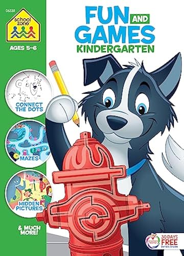 School Zone Color By Shape Animal Fun Workbook