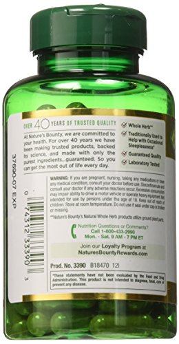 VALERIAN ROOT 450MG CAP 100CT NAT BOUNTY