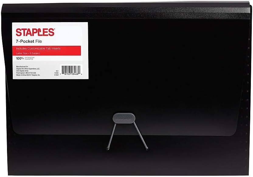 iScholar Pocket Expandable File 7
