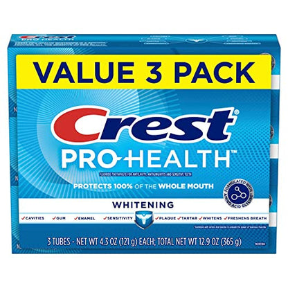 CREST PRO-HEALTH WHITENING T/P 3X4.3OZ
