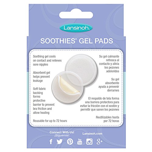 LANSINOH SOOTHIES GLYCERIN GEL 2CT