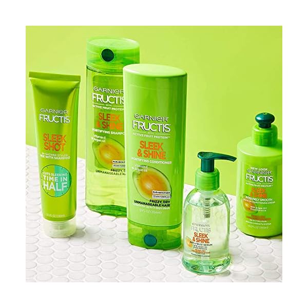 Garnier Fructis Sleek & Shine Anti-Frizz Serum, 5.1 oz