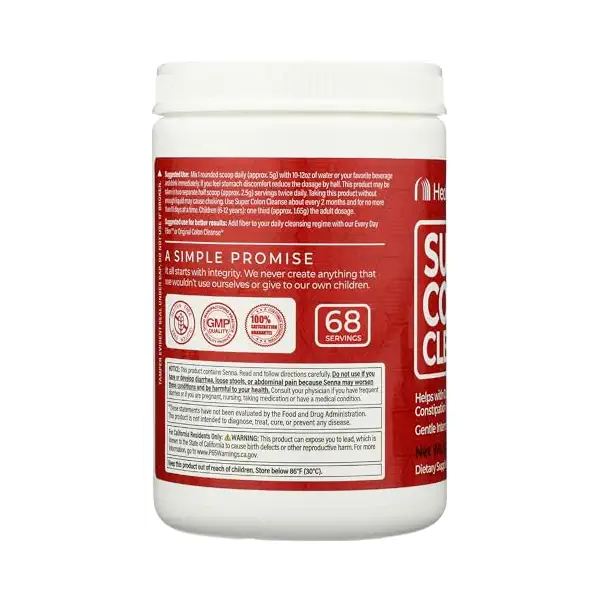 SUPER COLON CLEANSE CP 60 W/HERBS