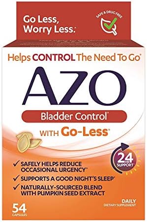 AZO BLADDER CONTROL CAPSULES 54CT