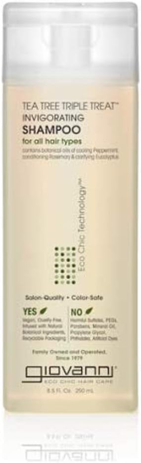 GIOVANNI HAIR CARE PRODUCTS SHAMP,TEA TREE TRIPLE TRT