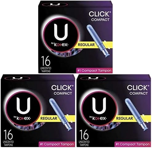 U BY KOTEX CLICK TM 6X45 REGULAR