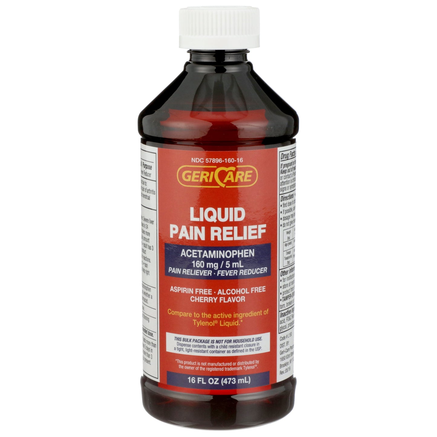 ACETAMINOPHEN CHERRY160MG/5ML SOL 118 ML