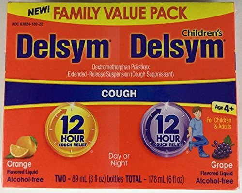 DELSYM CHILD 12HR COUGH ORANGE LIQ 3OZ