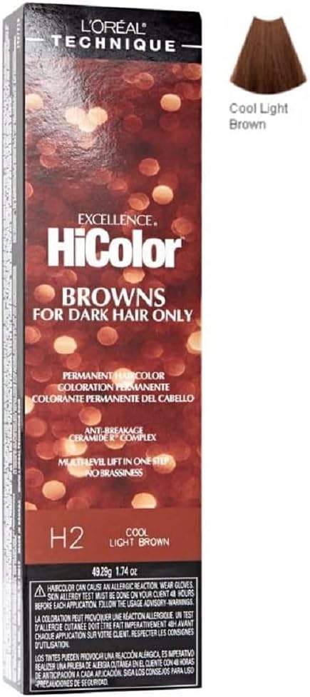 LOREAL EXC HICOLOR COOL LT BRWN
