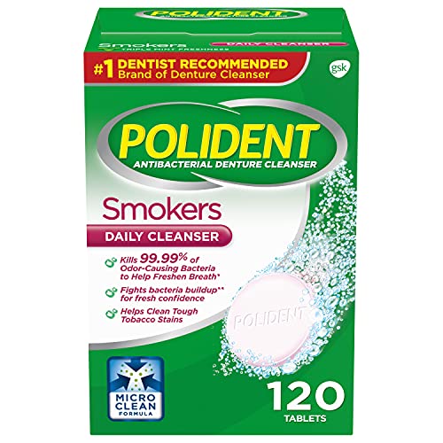 POLIDENT SMOKERS TB 120