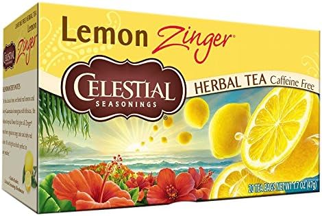 CELESTIAL SEASONINGS HERB TEA,RED ZINGER