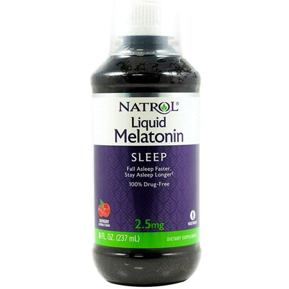 NATROL MELATONIN,LIQUID,2.5MG