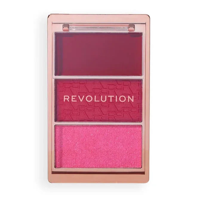 REVOLUTION Blush Icon Palette - My Cherry Truth, 0.33 oz