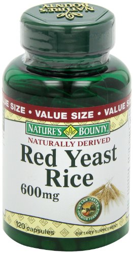RED YEASTRICE 600MG CAP 120CT NAT BOUNTY