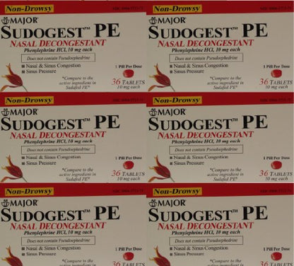 SUDOGEST TB 30MG 100 ND NAS DEC