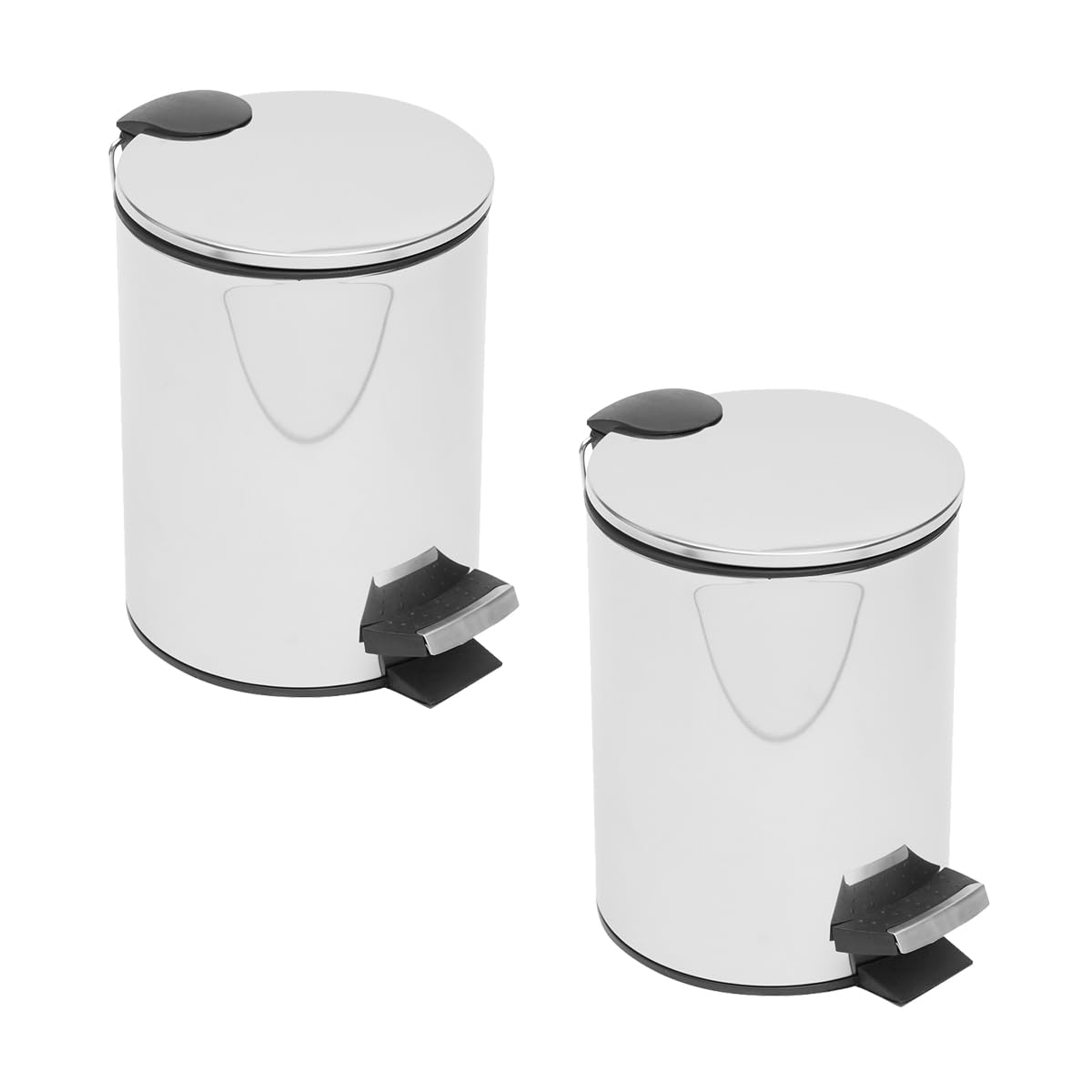 Home Basics Plastic Wastebin, Assorted Colors