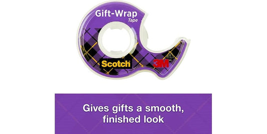 SCOTCH GIFT WRAP TP 1X12 CLS