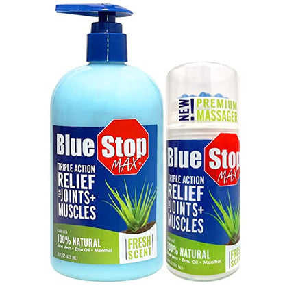 BLUE STOP MAX FRESH SNT CR 473ML